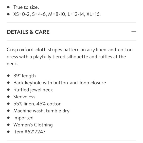 BEACHLUNCHLOUNGE Saison Dress, NWT! - Picture 4 of 4